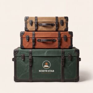 Wayfarer Heritage Expedition Trunk Set - North Star Outfitters